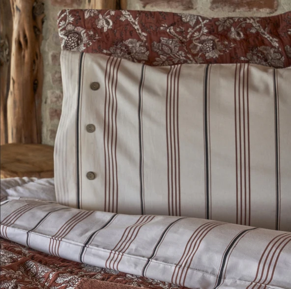 Karaca Home Narle Çift Kişilik Winter Set Terracotta - Resim 3