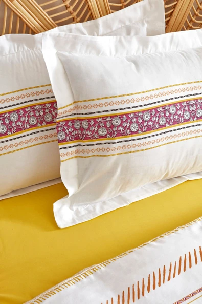 Karaca Home Morin %100 Pamuk Çift Kişilik Nevresim Pike Takımı Multi Color - Resim 3