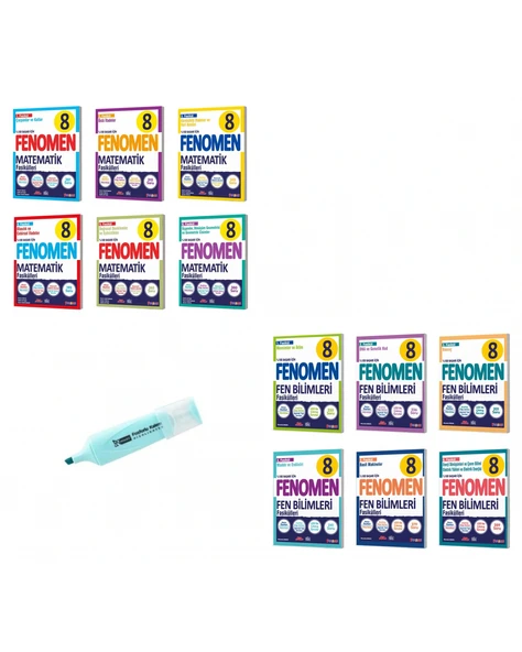 LGS 8.Sınıf Matematik Ve Fen Bilimleri Fasikülleri Soru Bankası