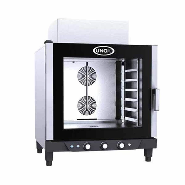 Unox BakerLux Konveksiyonel Fırın - Buharlı - Manuel (6-40x60 tepsi kapasiteli) - Gazlı - XB 613 G ürün görseli 1
