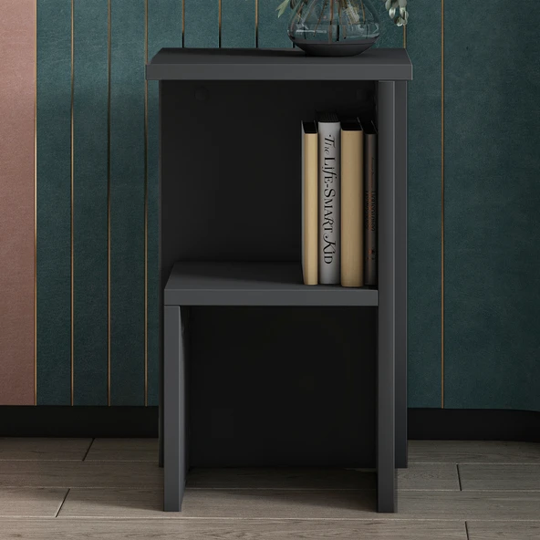 Roisin Modern Çok Amaçlı Komodin & Yan Sehpa - Resim 2