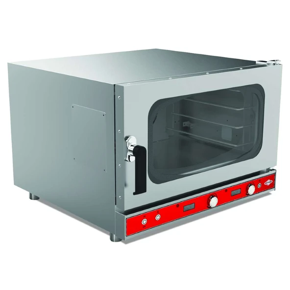 Empero EMP.PFE6-Y Konveksiyonel Patisserie Fırını (6-40x60 tepsi kapasiteli) - yana açılır ürün görseli