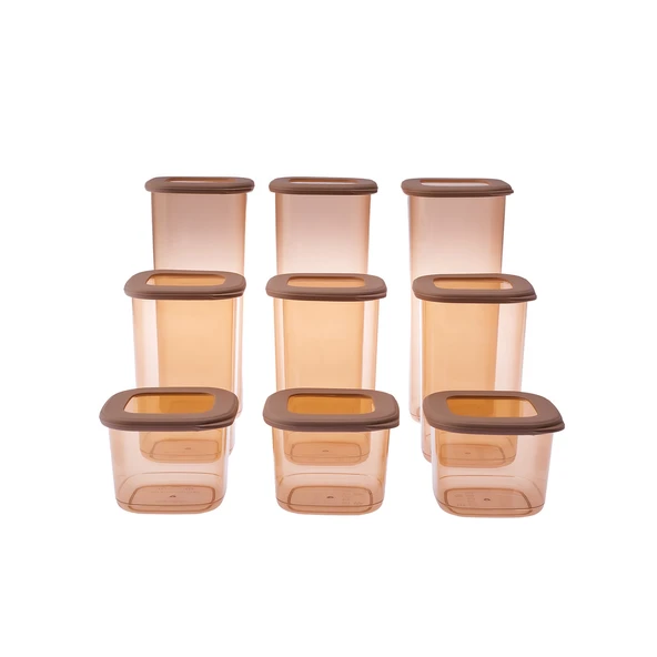 Karaca Rise 9'lu Saklama Kabı Bal Köpüğü ürün görseli