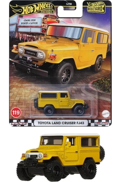 Hot Wheels Boulevard Premium Araçlar Gjt68 - Jbl25 Toyota Land Cruıser FJ43
