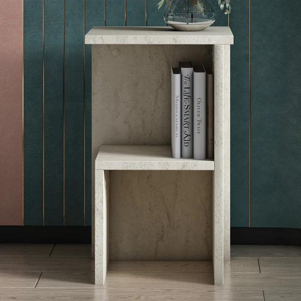 Roisin Modern Çok Amaçlı Komodin & Yan Sehpa - Resim 2