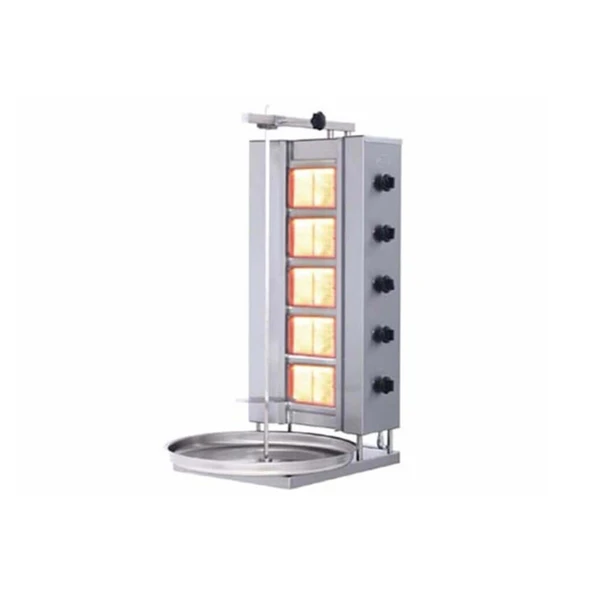 Atalay ADG-5S Döner Ocağı-Gazlı 5 Gözlü-Sabit