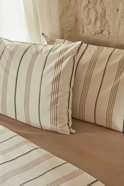 Narle Çift Kişilik Winter Set Bej - Resim 8