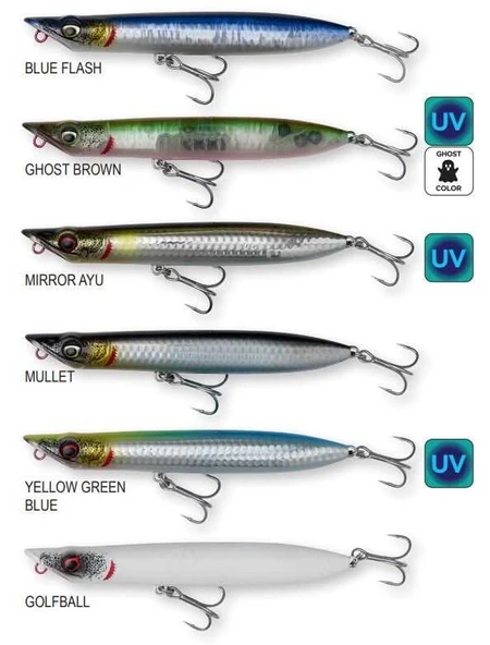 Savage Gear Slap Walker 13.5cm 26gr Sahte Balık  Yellow Green Blue - Resim 2