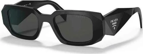 Prada SPR 17W 1AB5S0 Black-Dark Grey Kadın Güneş Gözlüğü ürün görseli