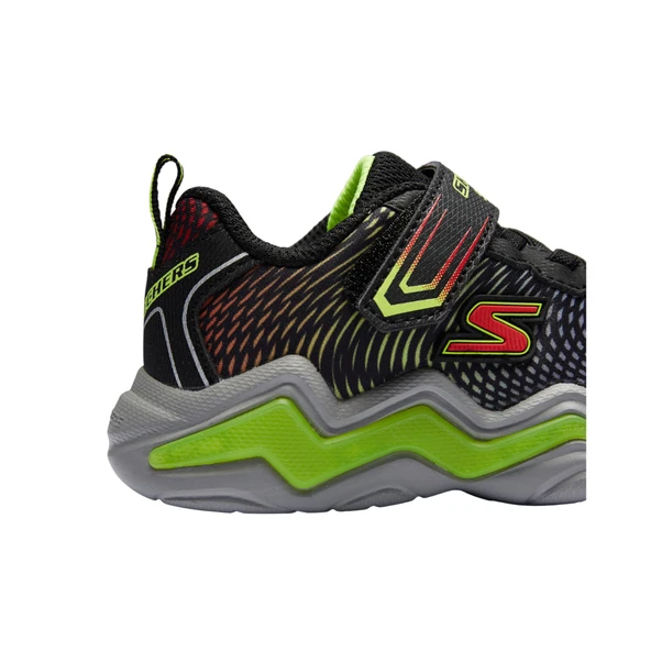 Erkek Çocuk Siyah Işıklı Spor Ayakkabı 400125n Bklm - Resim 5