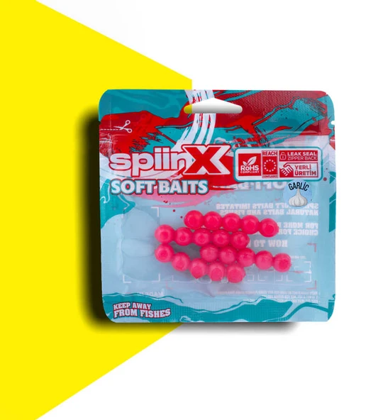 SPIINX BALIK YUMURTASI 10MM 20P SARIMSAK UV PINKY - 2