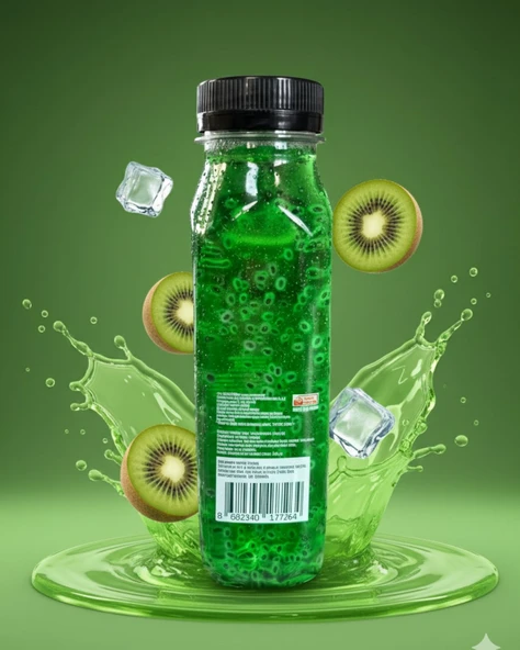 FESLEĞEN TOHUMLU KİVİ AROMALI İÇECEK 250 ML PET - Resim 2