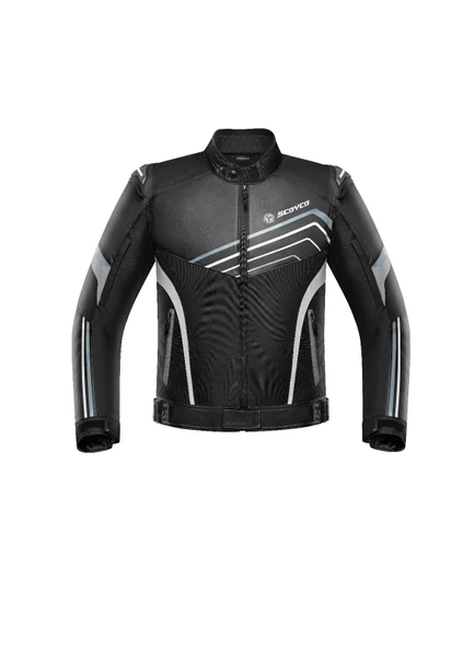 SCOYCO JK153 SİYAH DERİ 4 MEVSİM MOTOSİKLET MONTU - 3