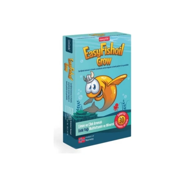 Easyfishoil Grow 30 Jel Tablet ürün görseli