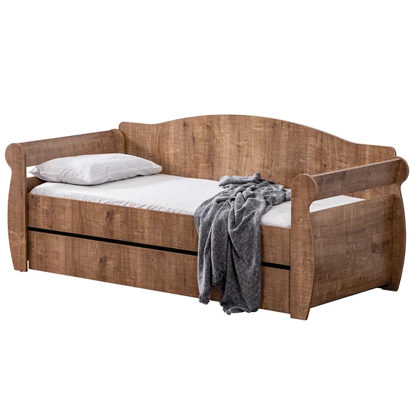 Yavrulu Karyola, Taht Yavrulu Yatak - Ceviz 1 Adet Comfort Yatak - 5
