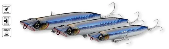 Savage Gear Slap Walker 10cm 10gr Sahte Balık  Blue Flash - Resim 3