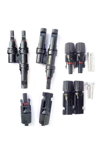 Solar Kablosuz 2'li Konnektör Ve 2 Set Mc4 Konnektör ürün görseli