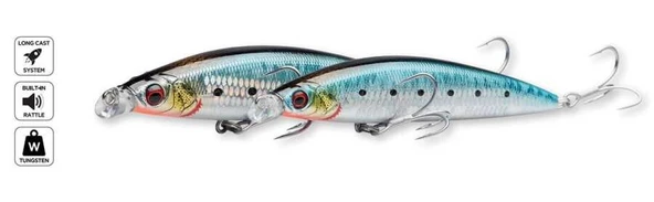 Savage Gear Gravity Shallow 10cm 14gr Sahte Balık  LS Ghost Sardine - Resim 7