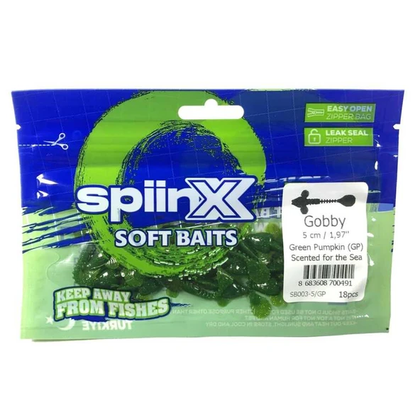 SPIINX GOBBY SİLİKON 5CM 18P EARTH - 5