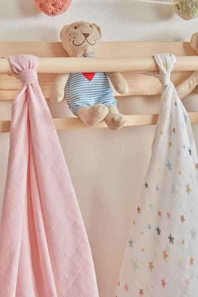 Little Star 3'lü Bebek Müslin Set - Resim 7