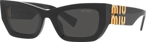 Miu Miu Glimpse 09WS 1AB5S0 Black-Dark Grey Kadın Güneş Gözlüğü ürün görseli