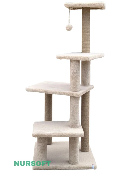 Nursoft Premium Tırmalama Tahtası Çok Katlı Uzun Büyük Boy Kedi Koltuk Tırmalama Koruyucu - Resim 2