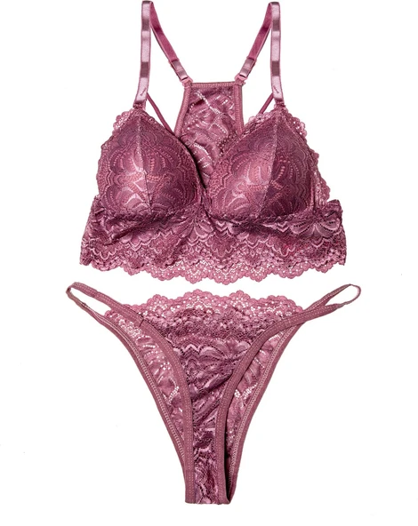 Kadın Sütyen Külot Takımı Mürdüm Bralette - 2