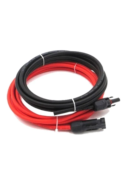 6mm Solar Kablo 30 Metre Konnektörlü ürün görseli