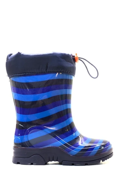 Arısan Su Geçirmez Kaydırmaz Taban Erkek Kız Unisex Kürklü Çocuk Yağmur Çizmesi Kar Botu AI100 - Resim 10