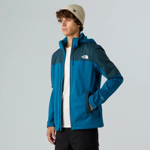 The North Face Erkek DIABLO SOFTSHELL KAPŞONLU CEKET NF0A7ZFSEIX1 - Resim 4