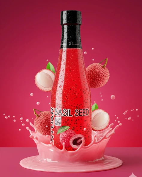 FESLEĞEN TOHUMLU LİÇİ MEYVESİ AROMALI İÇECEK 330 ML PET ürün görseli