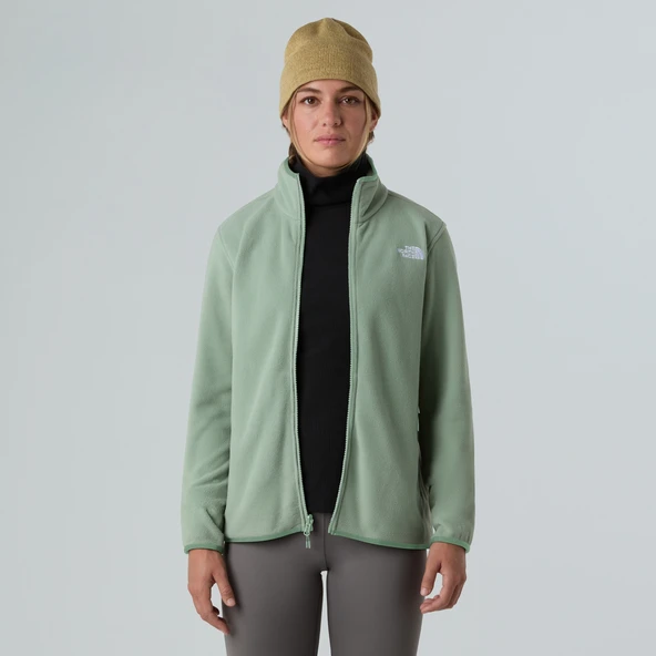 The North Face Kadın Glacier Tam Fermuarlı Polar NF0A8D2FBQ11 - Resim 2