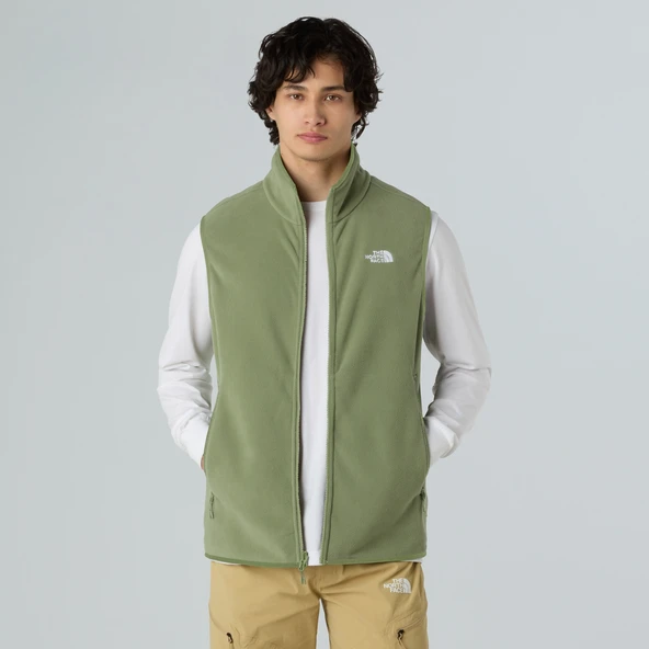 The North Face Erkek Glacıer Fleece Polar Yelek NF0A8DQNBO91 - 5