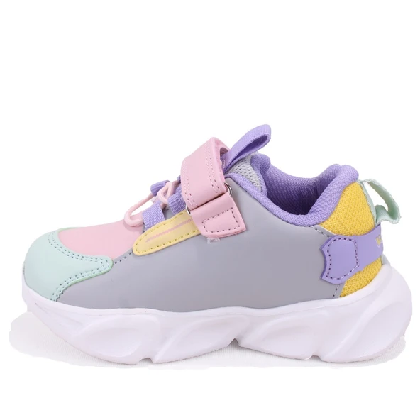 Vicco Lamb 346P25K227 Gümüş Ortopedik  Günlük Kız Çocuk Spor Ayakkabı - Resim 3