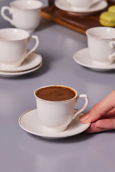 Seraf 6 Kişilik Kahve Fincanı 90 ml - 10