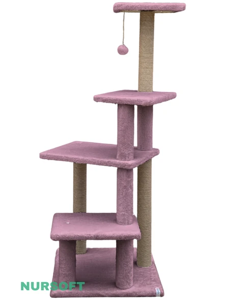 Nursoft Premium Tırmalama Tahtası Çok Katlı Uzun Büyük Boy Kedi Koltuk Tırmalama Koruyucu - Resim 2