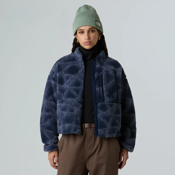 The North Face  Kadın Extreme Pıle Fz Ceket  2 -Prınt Nf0A8D5Xd3O1 - Resim 5