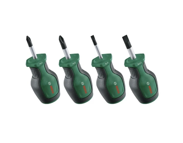 Bosch Kısa Tornavida Seti 4 Parça