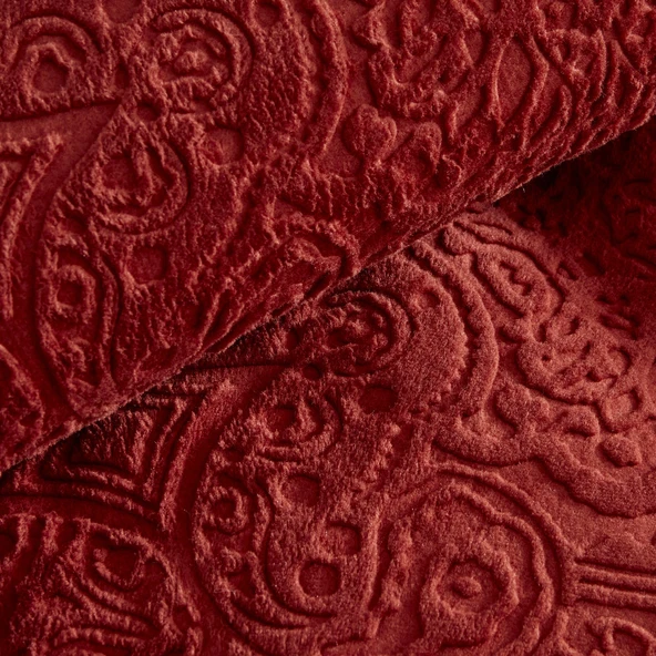 Karaca Home Savoy Çift Kişilik Embos Battaniye Kahve  - 2