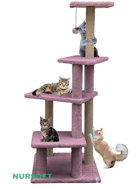 Nursoft Premium Tırmalama Tahtası Çok Katlı Uzun Büyük Boy Kedi Koltuk Tırmalama Koruyucu ürün görseli