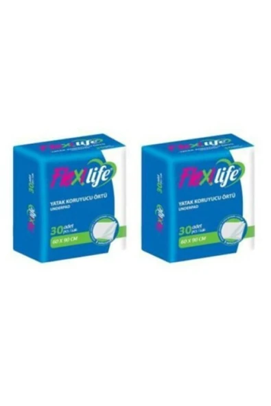 Kedi Köpek Çiş Pedi 60x90 30 Lu - 2 Paket (60 Bez) - 2