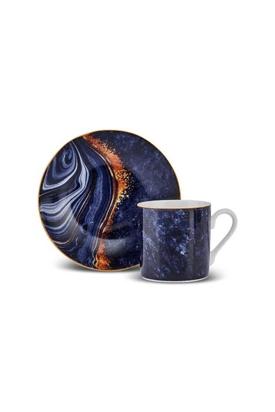 Beril 6 Kişilik Kahve Fincanı 80 ml - Resim 7