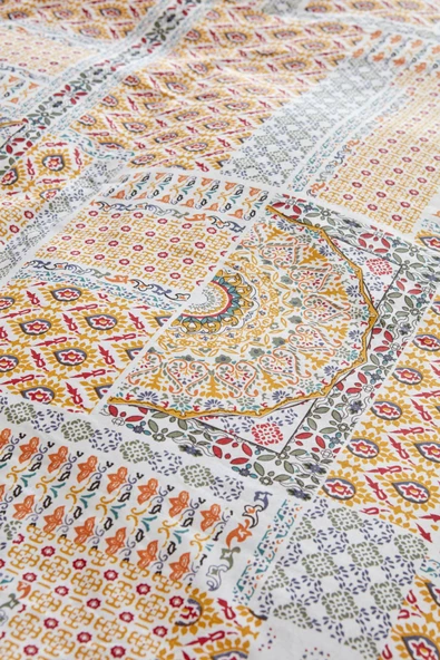 Lanita %100 Pamuk Çift Kişilik Nevresim Takımı Pembe - Resim 3