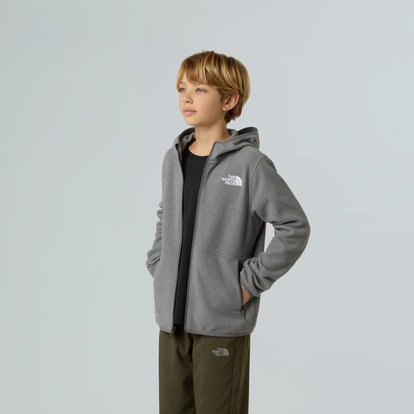 The North Face Teen Tam  Fermuarlı Genç Çocuk Glacier Polar NF0A8CVFCQI1 - Resim 4