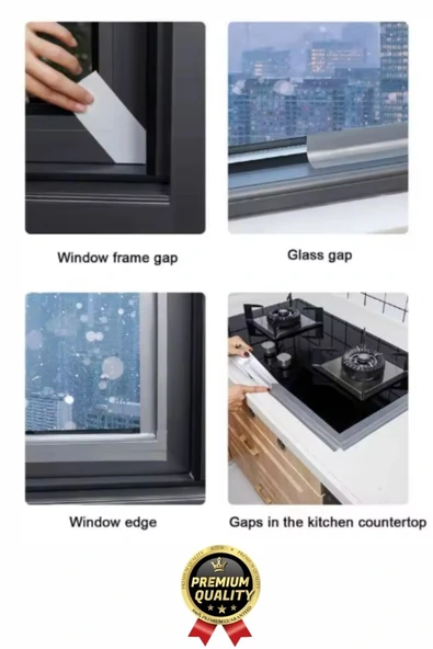 1 Adet Ekstra Güçlü Dayanıklı Su Geçirmez Sızdırmaz Yalıtım İzolasyon Siyah Tamir Bandı 10 Mt 48 Mm - Resim 5