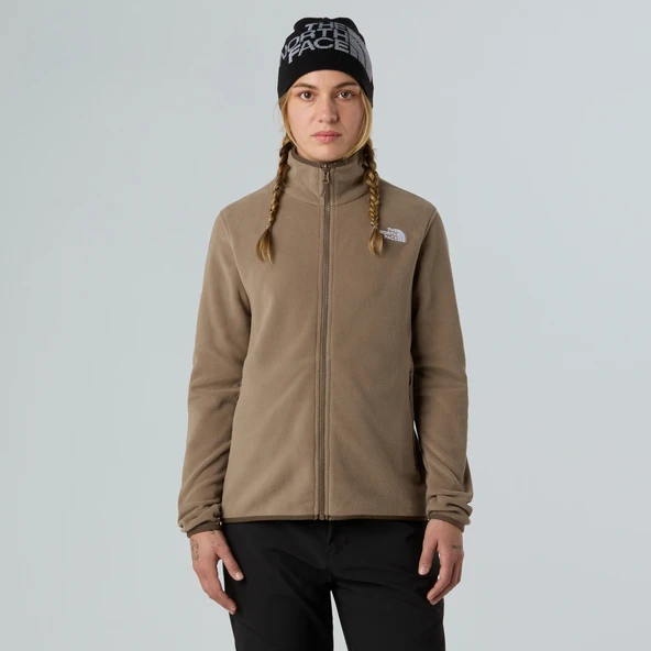 The North Face Kadın Glacier Tam Fermuarlı Polar NF0A8D2FBOW1 ürün görseli 1
