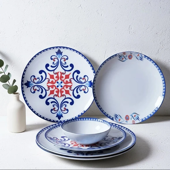 Güral Porselen Atina 24 Parça Yemek Takımı 8621 - 4