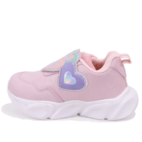 Vicco Lovely 346P25K234 Pudra Ortopedik Işıklı Kız Çocuk Spor Ayakkabı - 3