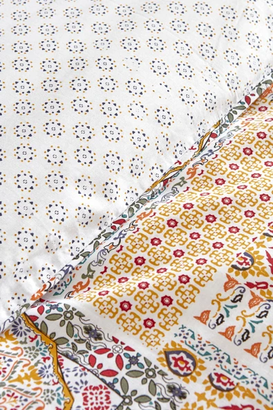 Lanita %100 Pamuk Çift Kişilik Nevresim Takımı Pembe - Resim 12