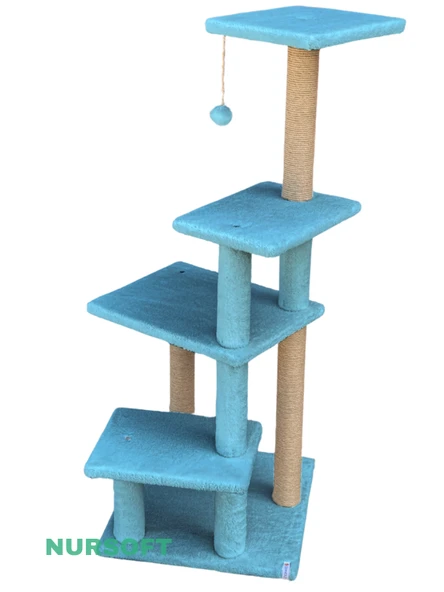 Nursoft Premium Tırmalama Tahtası Çok Katlı Uzun Büyük Boy Kedi Koltuk Tırmalama Koruyucu - Resim 4